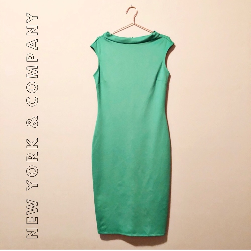 NY&Co: Classy Green Dress